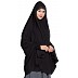 Prayer Hijab with sleeves- Black Prayer Hijab with sleeves- Black
